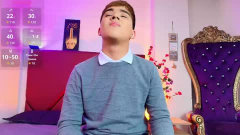 Lucas lovee online show from April 25, 1:25 pm