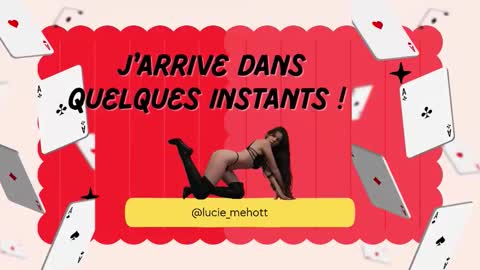 Lucie hot follow me on  online show from November 21, 8:13 am