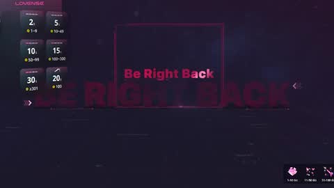 luciiana online show from April 25, 3:42 pm