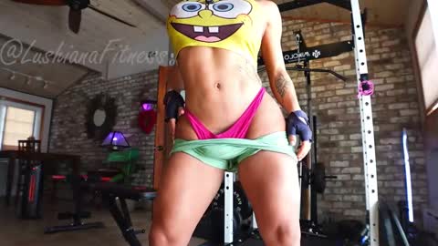 Snapshot of lushianafitness chatting on February 18, 6:26 pm SHOWS ALL MONDAY WEDNESDAYFRIDAYSATURDAY  IN THE MORNING online show from February 18, 6:26 pm