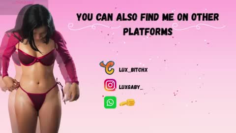lux_bitchx online show from July 25, 3:26 am