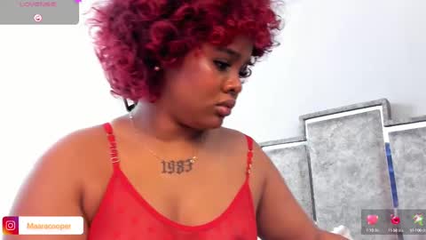 Snapshot of maaracooper chatting on March 12, 10:26 am Maraacooper online show from March 12, 10:26 am