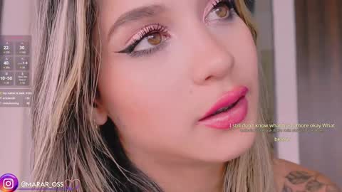 Snapshot of mara__ross chatting on January 10, 6:28 pm Mara Independent Model online show from January 10, 6:28 pm