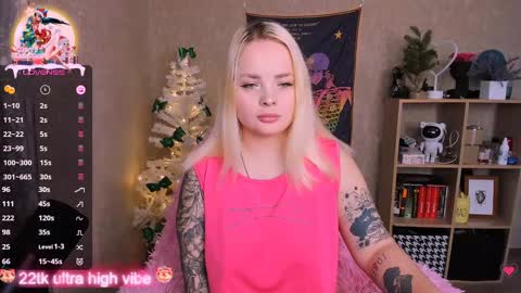 Snapshot of marcelinepeach chatting on January 4, 9:21 am Sara online show from January 4, 9:21 am