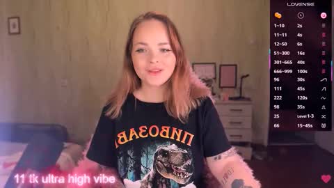 Snapshot of marcelinepeach chatting on October 6, 1:08 pm Sara online show from October 6, 1:08 pm