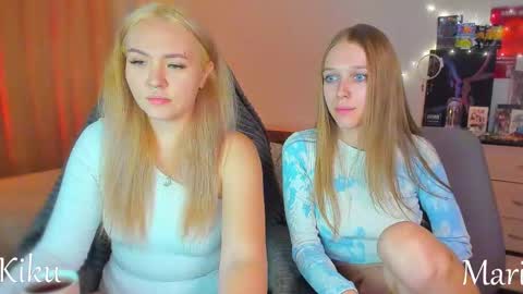 Kiku and Marii - online show from September 24, 6:55 pm