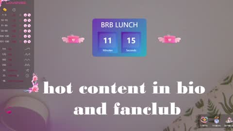 Snapshot of marie_diaze chatting on January 14, 8:20 am Marie LEAVE YOUR WITH ME online show from January 14, 8:20 am