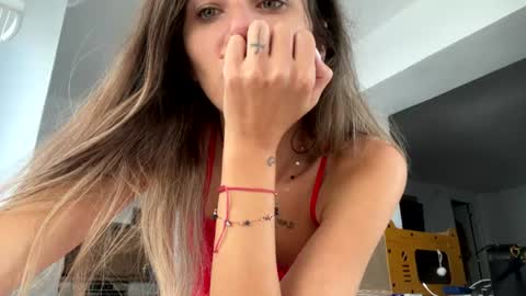 Snapshot of marie_marie03 chatting on July 24, 6:22 am Marie online show from July 24, 6:22 am