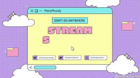 Mary Moody online show from February 16, 9:59 pm