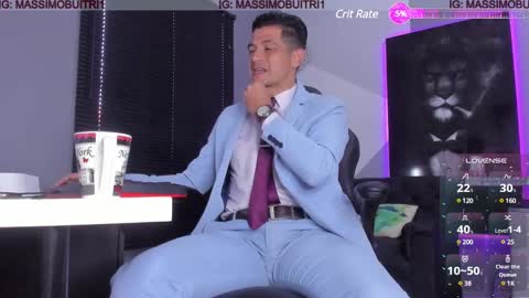 I am Massimo online show from January 2, 12:46 pm