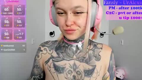 Snapshot of max69alexa chatting on September 18, 5:42 am Ur sweet heart online show from September 18, 5:42 am