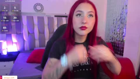  Megan  Online 1200am To 600 am Colombian time online show from February 6, 4:42 am