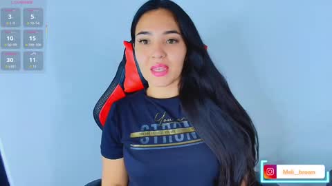 Snapshot of meli__brown chatting on October 6, 12:19 am Independent model online show from October 6, 12:19 am