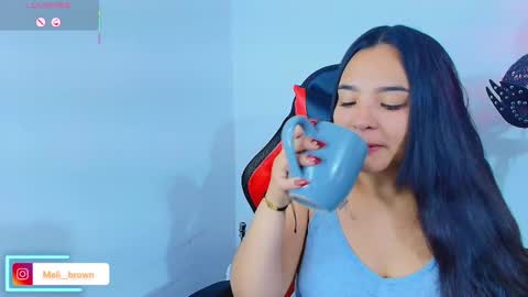 Snapshot of meli__brown chatting on November 21, 5:06 am Independent model online show from November 21, 5:06 am