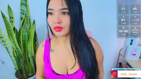 Snapshot of meli__brown chatting on May 1, 8:24 pm Independent model online show from May 1, 8:24 pm