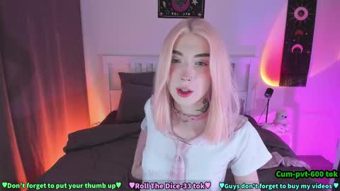 Melissa or abbreviated Mel or Lis online show from October 29, 3:03 pm