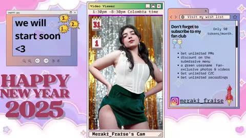 Snapshot of meraki_fraise chatting on January 1, 6:27 pm online show from January 1, 6:27 pm