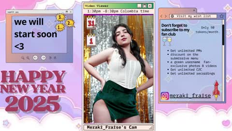 Snapshot of meraki_fraise chatting on January 2, 10:01 pm online show from January 2, 10:01 pm