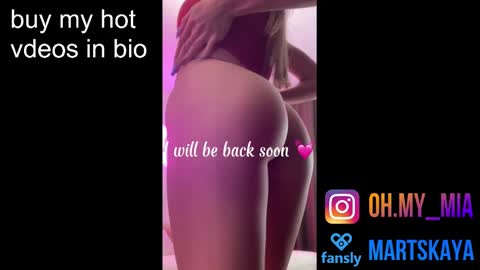 Snapshot of mia4sin chatting on December 28, 5:02 am Mia Martskaya online show from December 28, 5:02 am