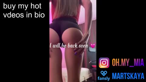 Snapshot of mia4sin chatting on January 8, 12:37 pm Mia Martskaya online show from January 8, 12:37 pm
