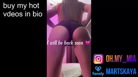 Snapshot of mia4sin chatting on September 18, 11:45 am Mia Martskaya online show from September 18, 11:45 am