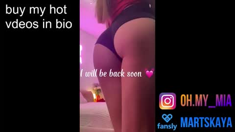 Snapshot of mia4sin chatting on September 23, 9:34 am Mia Martskaya online show from September 23, 9:34 am