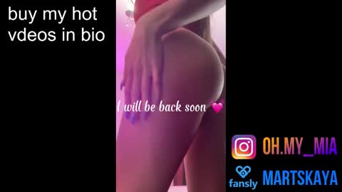 Snapshot of mia4sin chatting on September 26, 11:03 am Mia Martskaya online show from September 26, 11:03 am