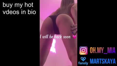 Snapshot of mia4sin chatting on September 29, 9:03 am Mia Martskaya online show from September 29, 9:03 am