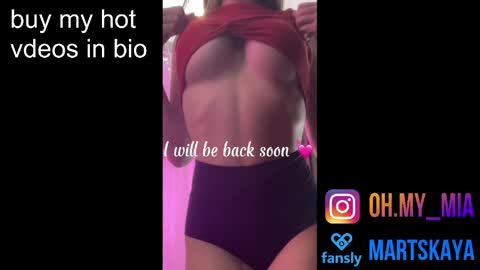 Mia Martskaya online show from April 29, 3:27 pm