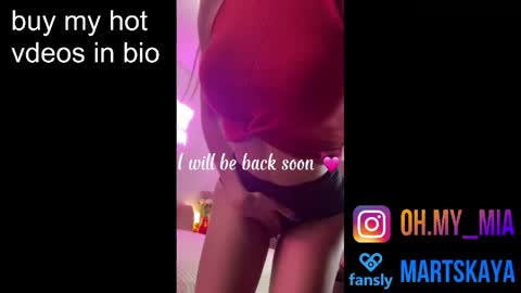 Snapshot of mia4sin chatting on May 9, 6:46 pm Mia Martskaya online show from May 9, 6:46 pm