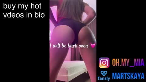 Snapshot of mia4sin chatting on June 5, 10:21 am Mia Martskaya online show from June 5, 10:21 am