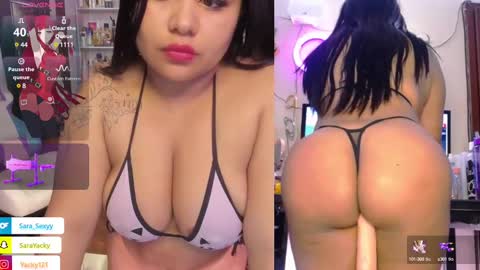 Snapshot of mia_cute3 chatting on January 18, 9:02 am yacky online show from January 18, 9:02 am