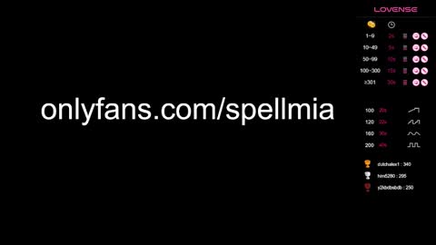 Snapshot of miaspell chatting on December 7, 12:41 am Mia instagram miasspell online show from December 7, 12:41 am