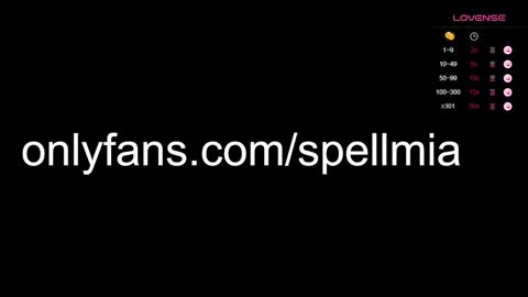Snapshot of miaspell chatting on January 20, 1:50 am Mia instagram miasspell online show from January 20, 1:50 am