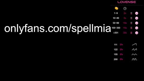 Snapshot of miaspell chatting on January 25, 7:18 pm Mia instagram miasspell online show from January 25, 7:18 pm