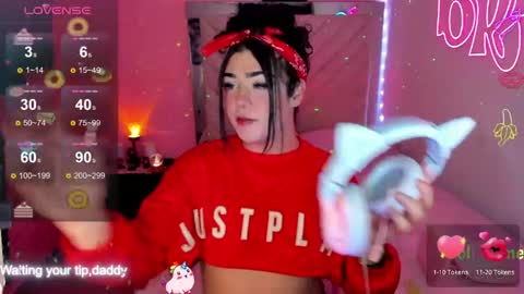 Snapshot of michellevanss22 chatting on April 21, 4:30 am online show from April 21, 4:30 am