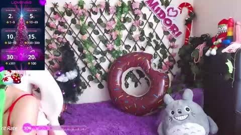 Snapshot of midoriquinn chatting on December 23, 6:16 pm Midori 7u7 online show from December 23, 6:16 pm