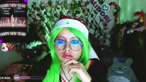 Snapshot of midoriquinn chatting on January 3, 11:01 pm Midori 7u7 online show from January 3, 11:01 pm