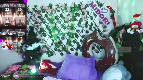 Snapshot of midoriquinn chatting on January 4, 10:55 pm Midori 7u7 online show from January 4, 10:55 pm