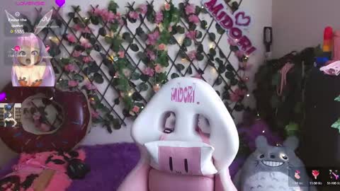 Snapshot of midoriquinn chatting on January 29, 6:18 pm Midori 7u7 online show from January 29, 6:18 pm