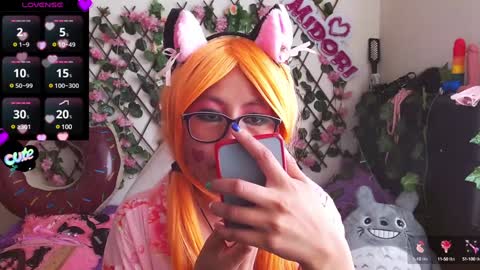 Snapshot of midoriquinn chatting on January 31, 8:54 pm Midori 7u7 online show from January 31, 8:54 pm