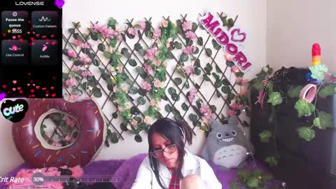 Snapshot of midoriquinn chatting on February 4, 8:28 pm Midori 7u7 online show from February 4, 8:28 pm