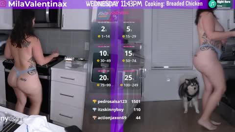 Mila Valentina online show from February 13, 4:43 am