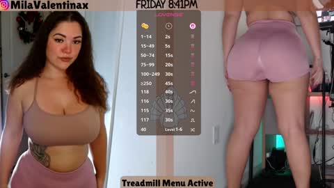 Mila Valentina online show from November 29, 1:41 am