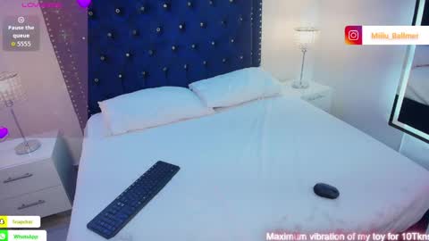 Milu ballmer  online show from April 23, 7:05 pm