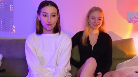 MilaBlack and  StacyBlonde Today unboxing Lovens OMG online show from February 5, 8:02 pm