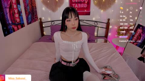 Snapshot of misasakurai chatting on January 15, 12:51 am Misa Sakurai online show from January 15, 12:51 am