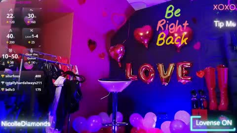 Miss Nicole online show from February 14, 9:43 pm