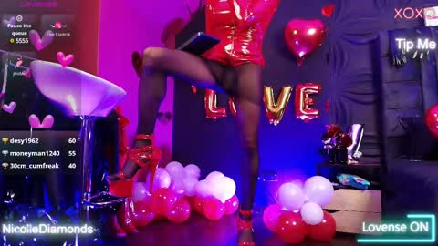 Miss Nicole online show from February 17, 8:36 pm