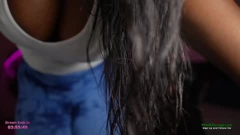 Snapshot of missksavage chatting on September 30, 12:48 am Miss K online show from September 30, 12:48 am